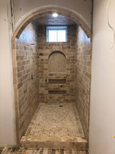 shower area overview